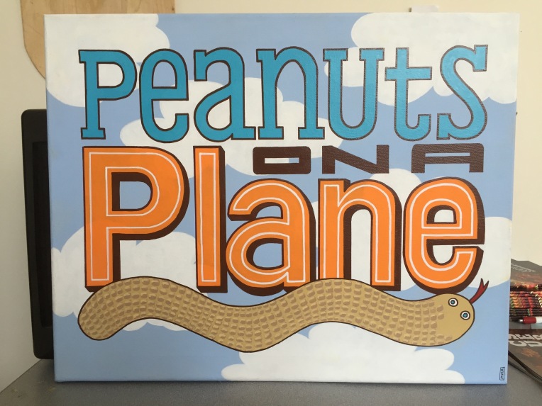 Peanuts On A Plane